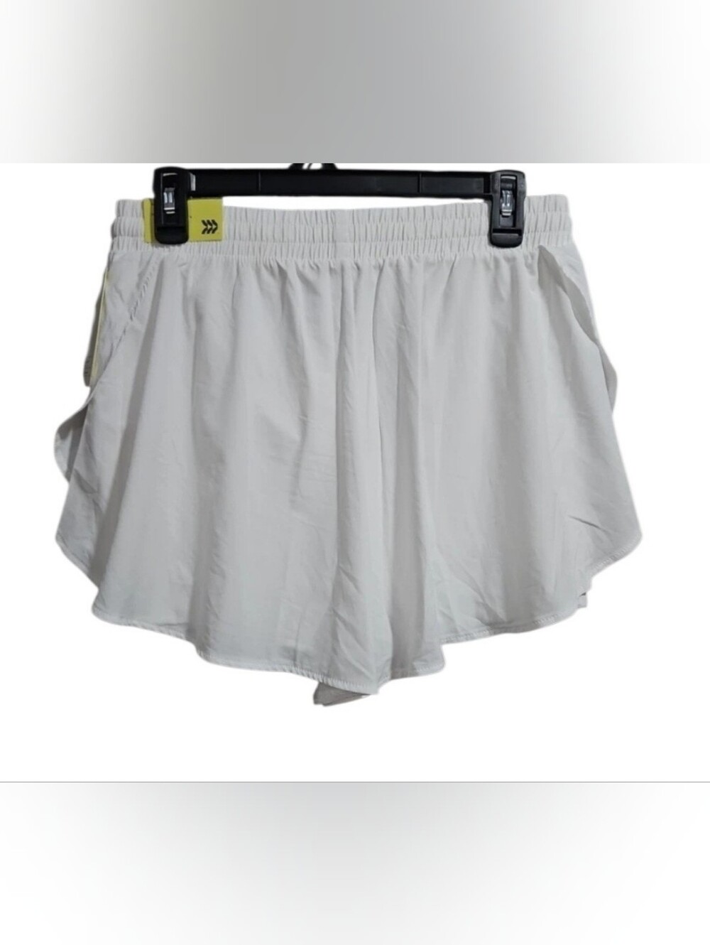 all in motion White Elastic-Waist Athletic Skort